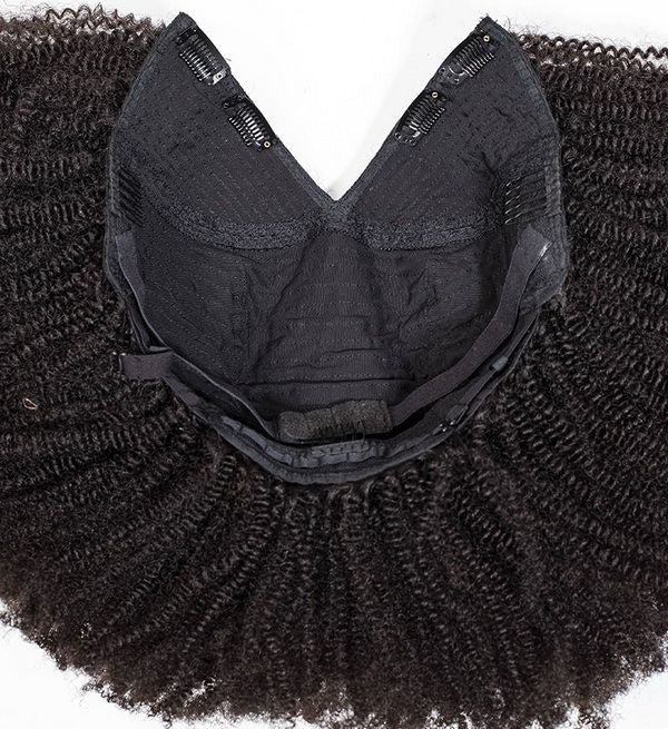 Kinky Curly V-Part Wig