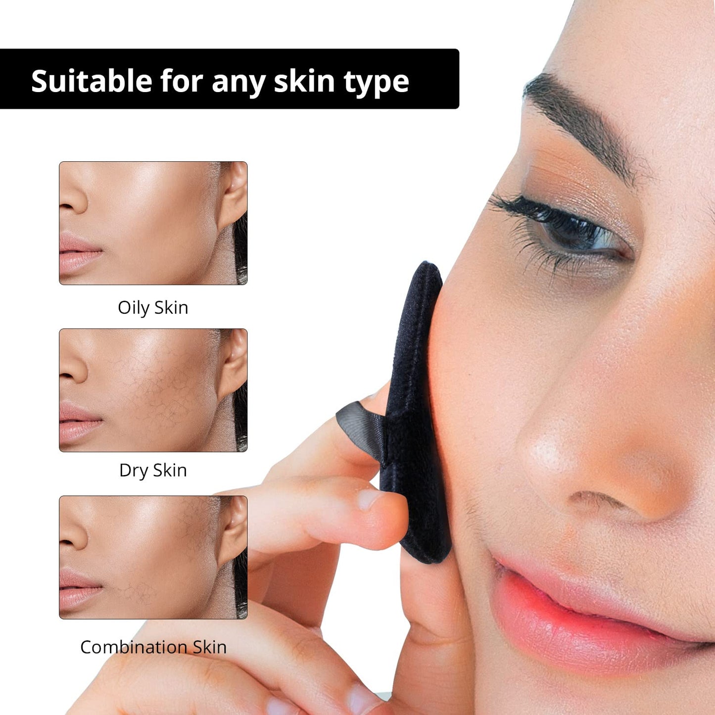 5 Pcs Soft Triangle Makeup Puff